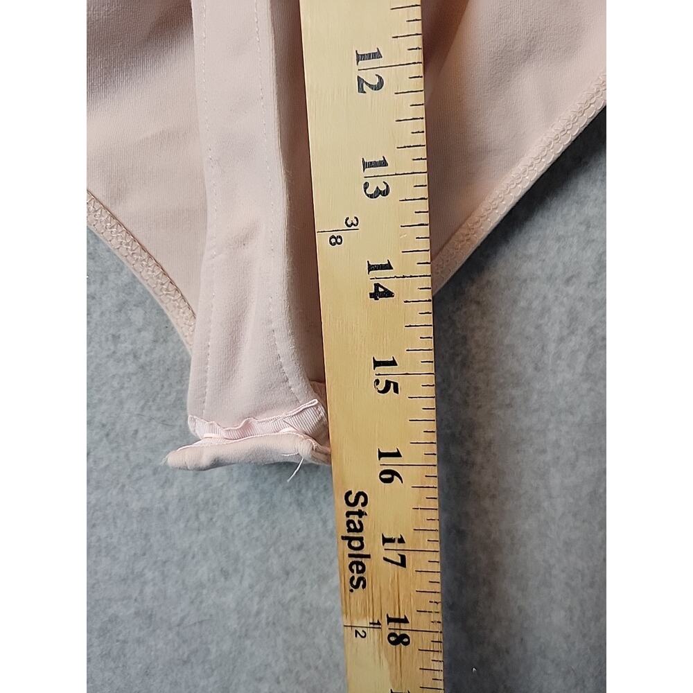 Intimately Free People For The Frill Of It Pink Ruffled Bodysuit Women's XS - Picture 8 of 13